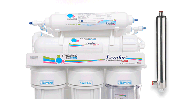 Фільтр зворотного осмосу Leader Standart RO-6 UF 