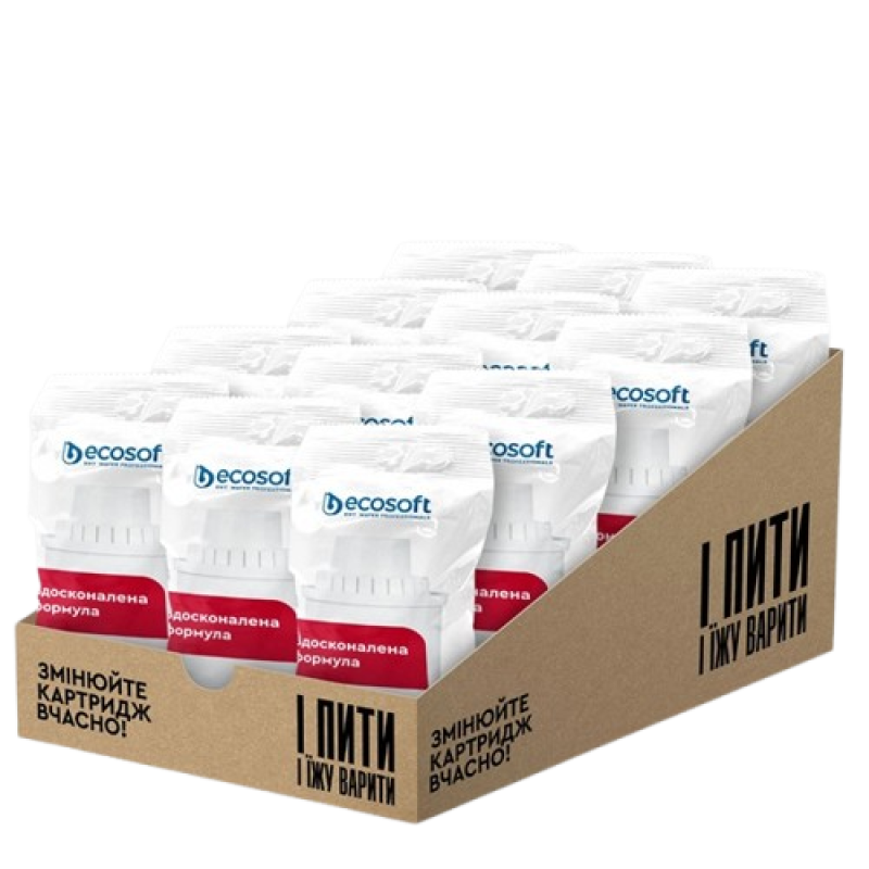 Картридж Ecosoft до глечиків Аквафор 12 шт - Filter.ua