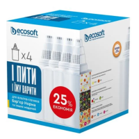 Картридж Ecosoft до глечиків Бар'єр 4 шт - Filter.ua