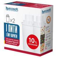 Картридж Ecosoft до глечиків Аквафор 2шт - Filter.ua