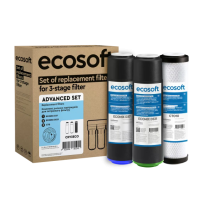 Комплект картриджів Ecosoft покращений для проточних фільтрів - Filter.ua