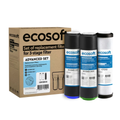 Комплект картриджей Ecosoft улучшенный для проточных фильтров - Filter.ua
