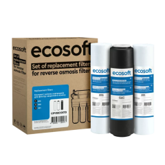 Комплект картриджей Ecosoft 1-2-3 для обратного осмоса - Filter.ua