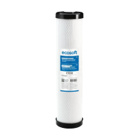 Картридж із брикетованого активованого вугілля Ecosoft 4,5"х20" - Filter.ua
