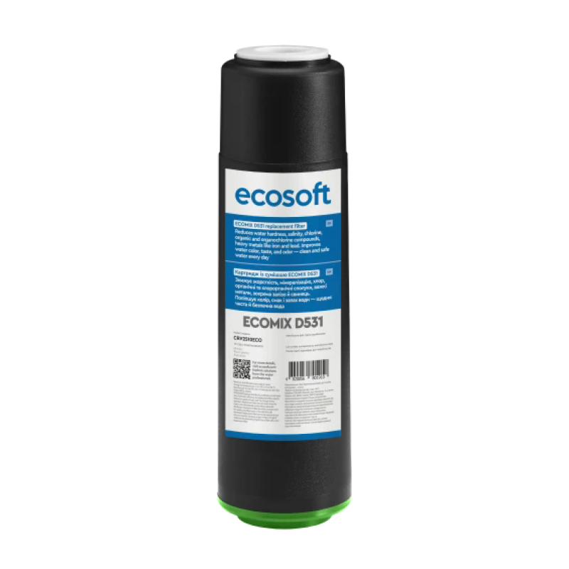 Картридж із матеріалом EcomixD Ecosoft 2,5"x10" - Filter.ua
