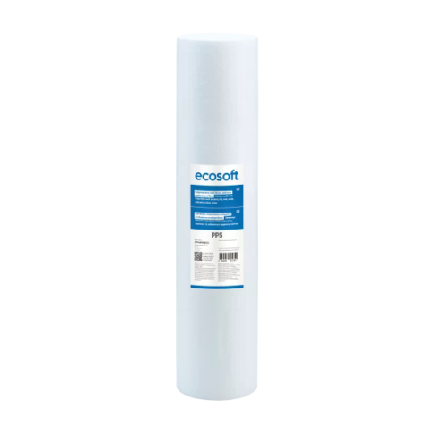 Картридж із спіненого поліпропілену Ecosoft 4,5"x20" 5 мкм - Filter.ua