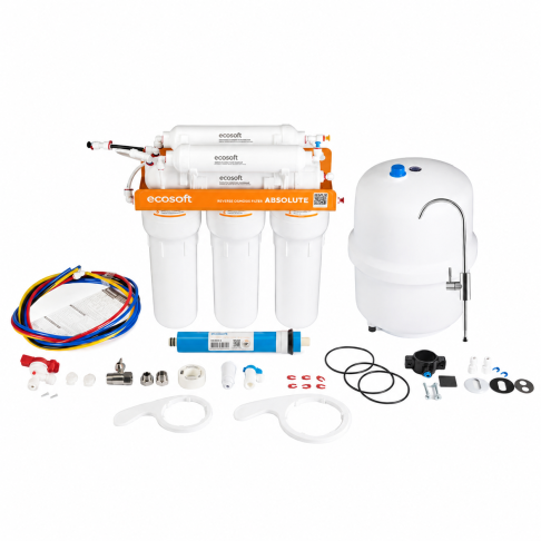 Фильтр обратного осмоса Ecosoft Absolute 6-75 M (orange) - Filter.ua