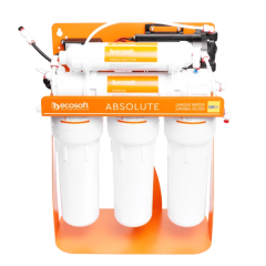 Фільтр зворотного осмосу Ecosoft Absolute 6-75M з помпою на станині - Filter.ua