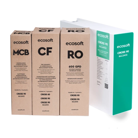 Компактный умный фильтр обратного осмоса CROSS90 Balance (MO3600MPECO) - Filter.ua