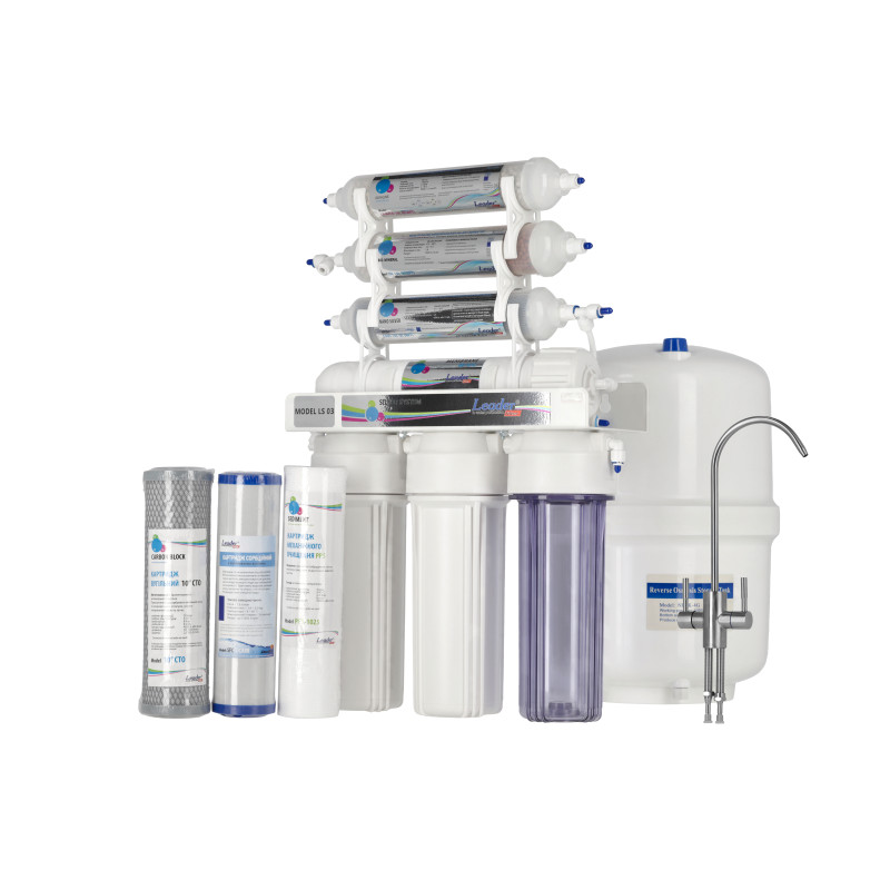 Фильтр обратного осмоса Leader Silver RO-7 Antioxidant - Filter.ua