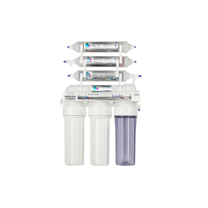 Фильтр обратного осмоса Leader Silver RO-7 Antioxidant - Filter.ua
