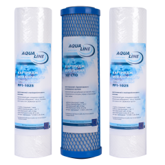 Комплект картриджей Aqualine - Filter.ua
