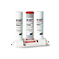 Комплект картриджей Mineral Plus Easy RО-5 (с постфильтром) - Filter.ua