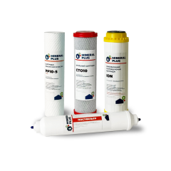 Комплект картриджів  Mineral Plus 5UF-PRO (з постфільтром) - Filter.ua
