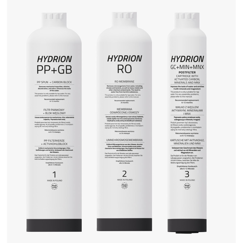 Безрезервуарна система зворотного осмосу HYDRION - Filter.ua
