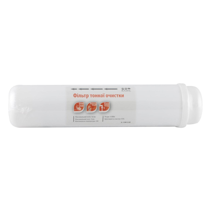 Постфільтр вугільний IL-12W-C-EZ (Raifil), швидкоз'ємний - Filter.ua