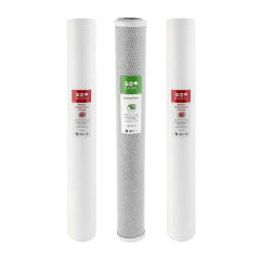 Комплект змінних картриджів 20 Slim RAIFIL (SC-20, CBC-20-10, SC-20) - Filter.ua