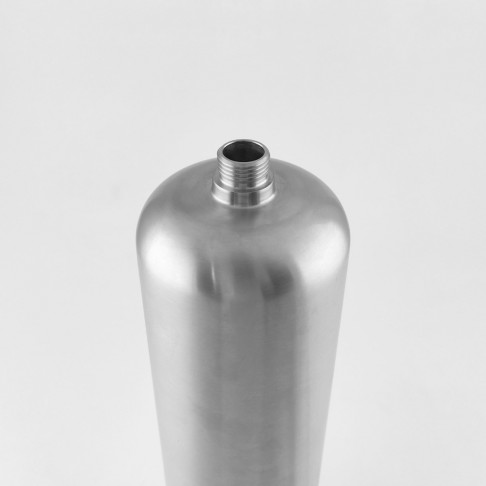 Корпус из нержавеющей стали 10" Slim 1" (100 psi) RAIFIL с резьбой 1/2" снизу (ST) - Filter.ua