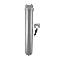 Корпус из нержавеющей стали 20" Slim 3/4" (100 psi) RAIFIL с резьбой 1/2" снизу (ST) - Filter.ua