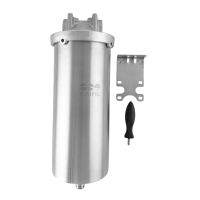 Корпус из нержавеющей стали BB10" (100 psi) с резьбой 1/2" снизу (ST) - Filter.ua