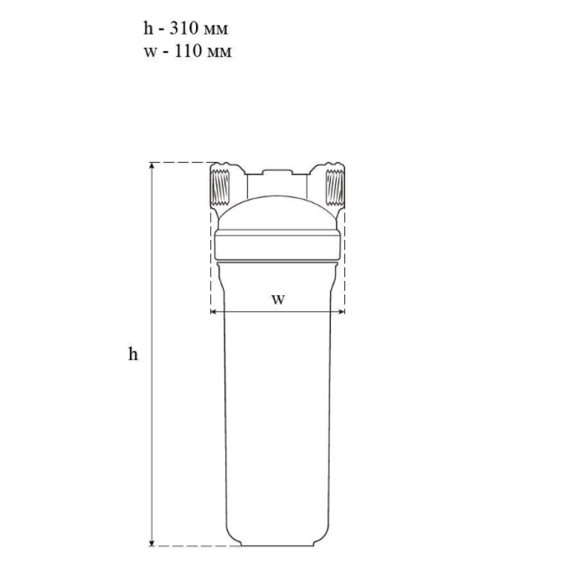 Фільтр із картриджем "SVOD-AS" ST400 (L3/4) - Filter.ua