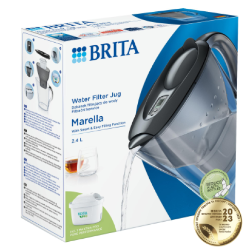Фільтр-глечик Brita Marella MXpro графіт - Filter.ua