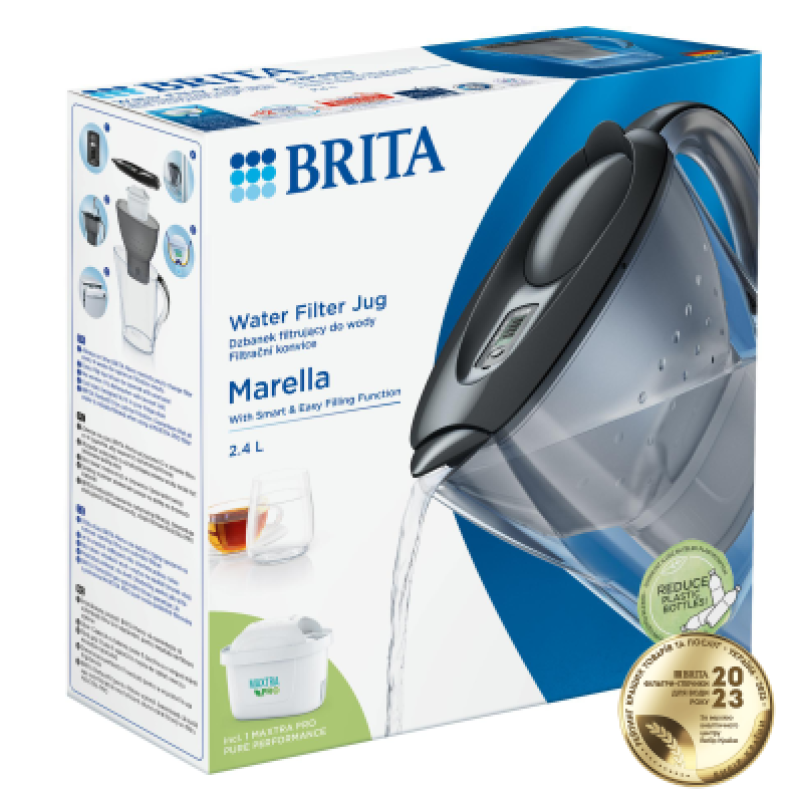 Фільтр-глечик Brita Marella MXpro графіт - Filter.ua