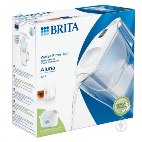 Фільтр-глечик Brita Aluna MXpro білий - Filter.ua