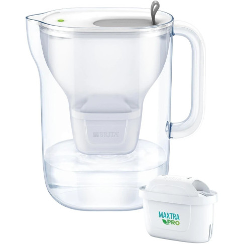 Фільтр-глечик Brita Style XL LED Mxpro сірий - Filter.ua