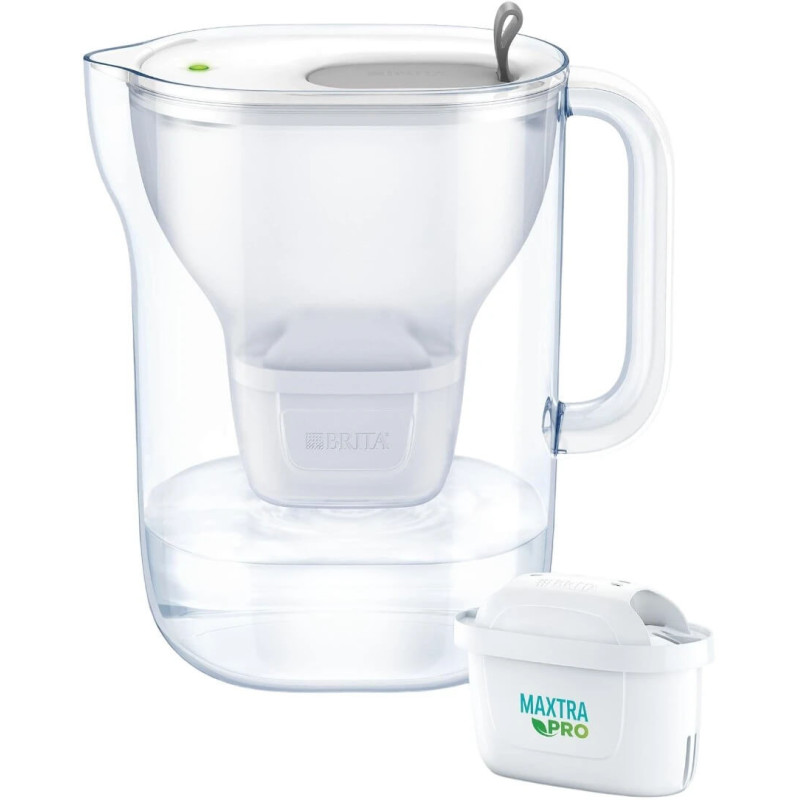 Фільтр-глечик Brita Style XL LED Mxpro сірий - Filter.ua
