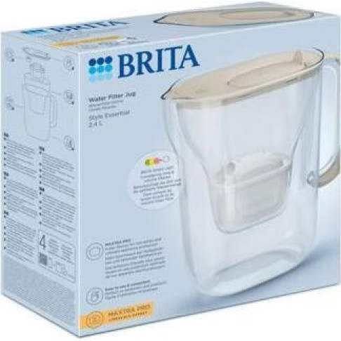 Фільтр-глечик Brita Style Essential Mxpro пісочний - Filter.ua