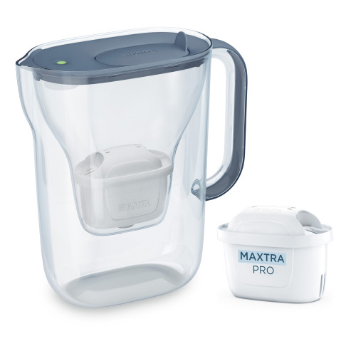 Фільтр-глечик Brita Style Essential Mxpro сіро-блакитний - Filter.ua