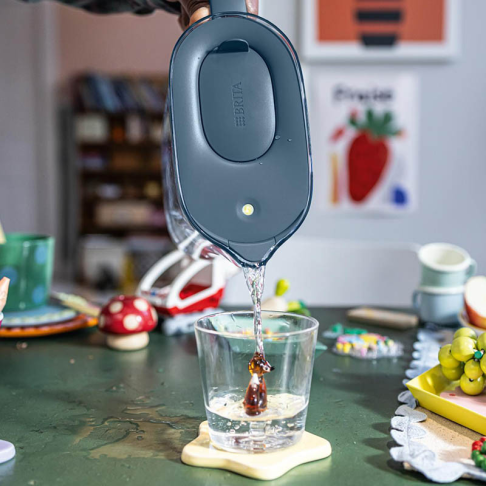 Фільтр-глечик Brita Style Essential Mxpro сіро-блакитний - Filter.ua