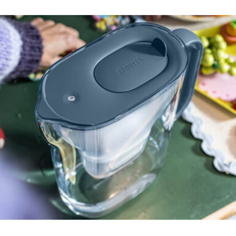 Фільтр-глечик Brita Style Essential Mxpro сіро-блакитний - Filter.ua