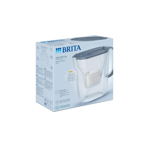 Фільтр-глечик Brita Style Essential Mxpro сіро-блакитний - Filter.ua