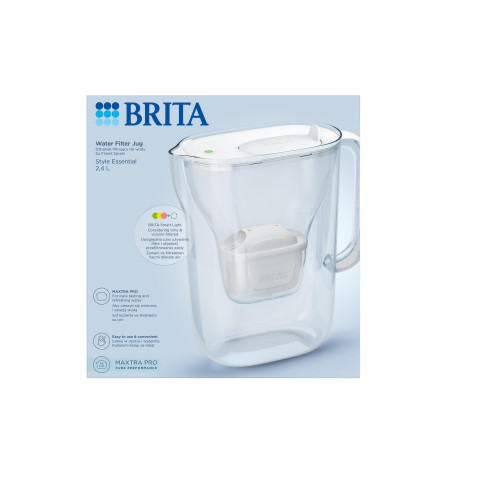 Фільтр-глечик Brita Style Essential Mxpro білий - Filter.ua