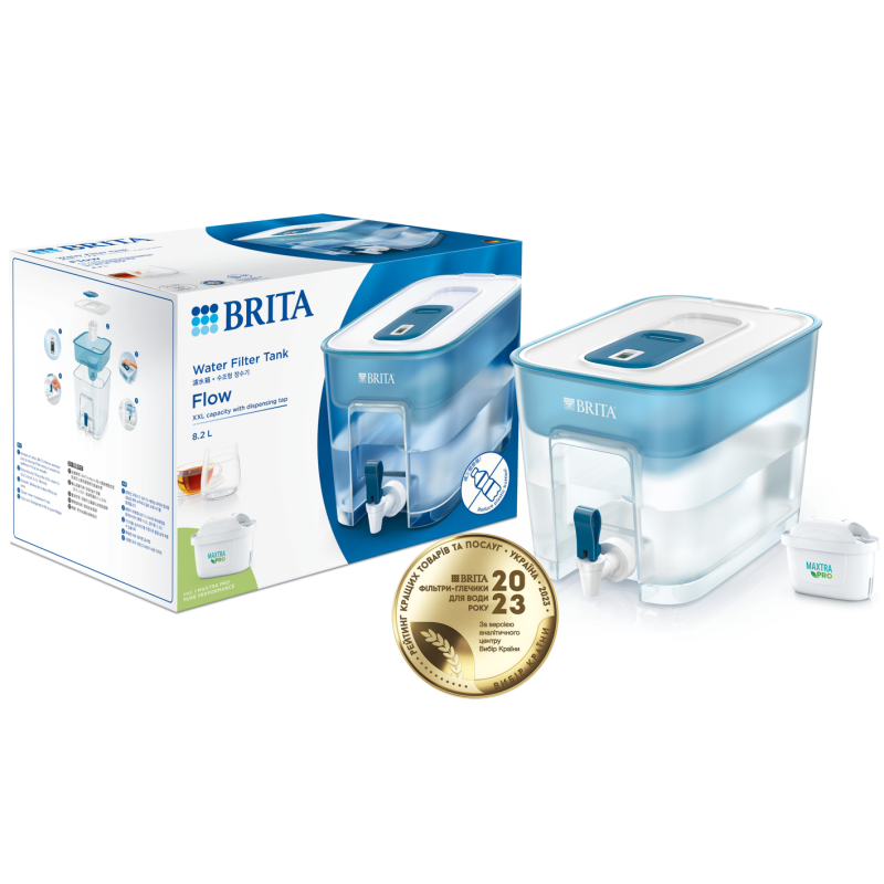 Фильтр для воды Brita Flow MXpro синий - Filter.ua