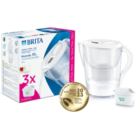 Фільтр-глечик Brita Marella XL MXpro білий + 3 картриджа - Filter.ua