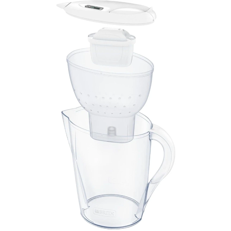 Фільтр-глечик Brita Marella MXpro білий + 3 картриджа - Filter.ua