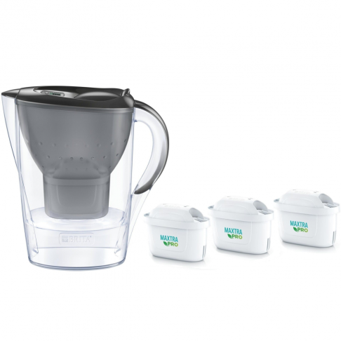 Фільтр-глечик Brita Marella MXpro графіт + 3 картриджа - Filter.ua