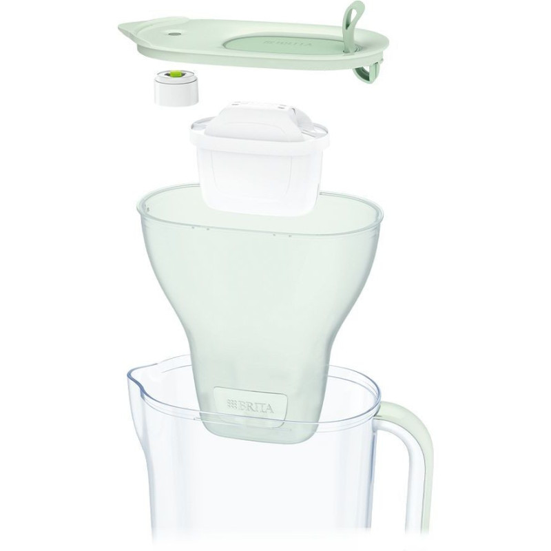 Фільтр-глечик Brita Style eco LED Mxpro світло-зелений - Filter.ua