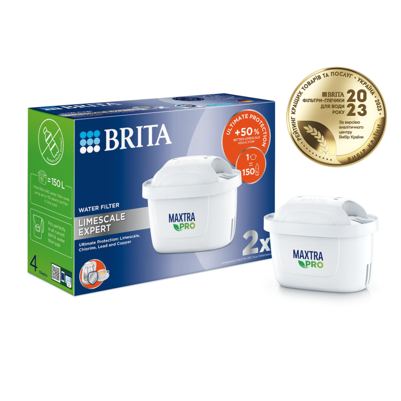 Набір картриджів Brita MXPro Limescale для жорсткої води 2 шт - Filter.ua