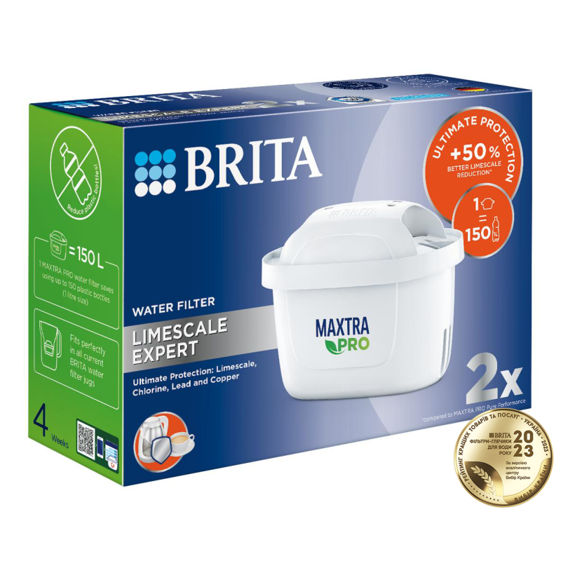 Набір картриджів Brita MXPro Limescale для жорсткої води 2 шт - Filter.ua
