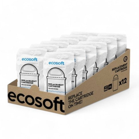 Компект картриджів Ecosoft для глечиків покращений 12 шт - Filter.ua