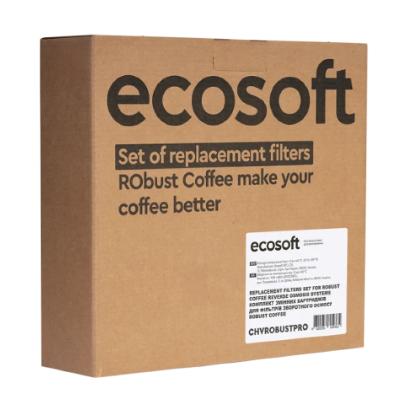 Комплект картриджей 1-2-3-4 Ecosoft для фильтра RObust COFFEE - Filter.ua