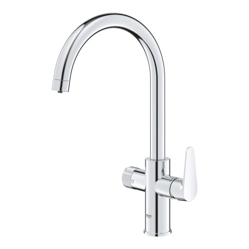 Трехпозиционный смеситель Grohe Start Curve, хром (30592000) - Filter.ua