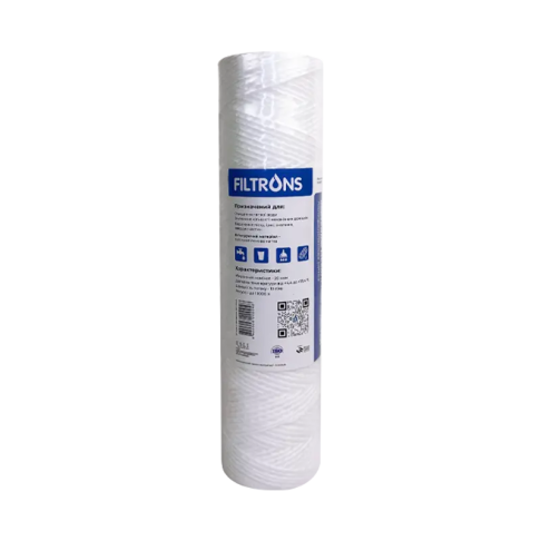 Картридж из полипропиленовой нити для горячей воды Filtrons 2,5"x10" 20 мкм - Filter.ua