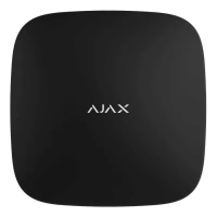 Ajax Hub 2 Plus - Інтелектуальна централь - чорна - Filter.ua