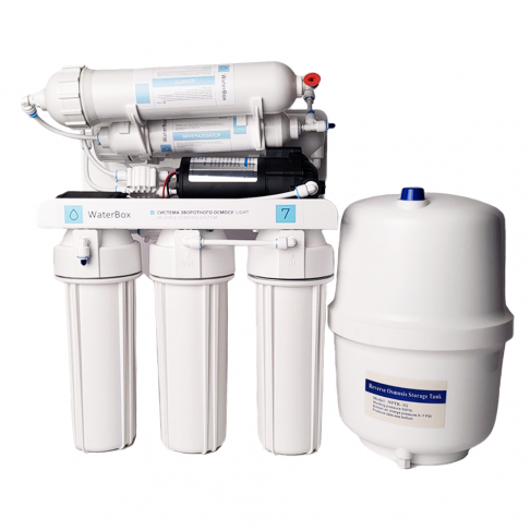 Система обратного осмоса WaterBox RO-7 с насосом - Filter.ua