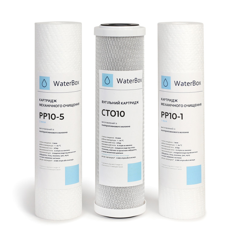 Комплект картриджей WaterBox - Filter.ua
